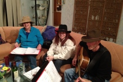 February 12, 2012  -  The Wandering Jews Practice Their Music